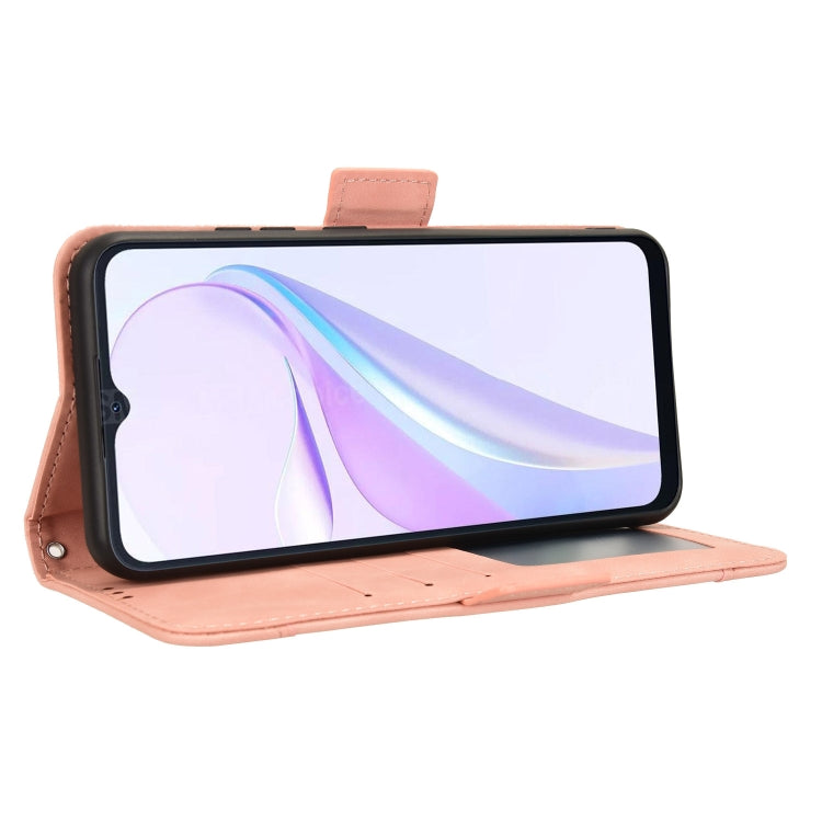 For Blackview Wave 6C Skin Feel Calf Texture Card Slots Leather Phone Case