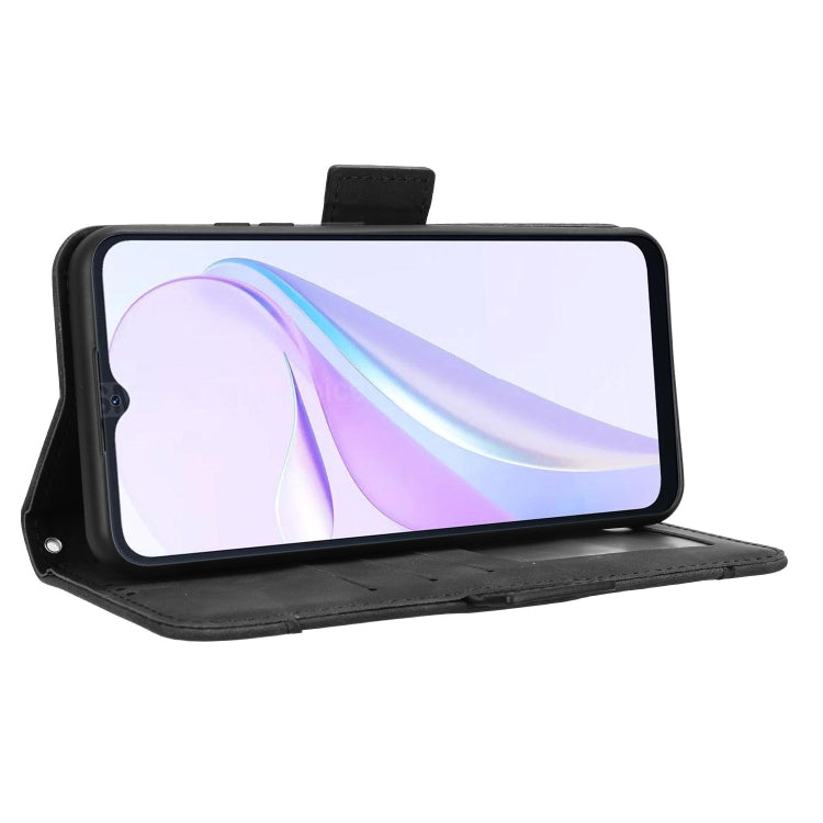 For Blackview Wave 6C Skin Feel Calf Texture Card Slots Leather Phone Case