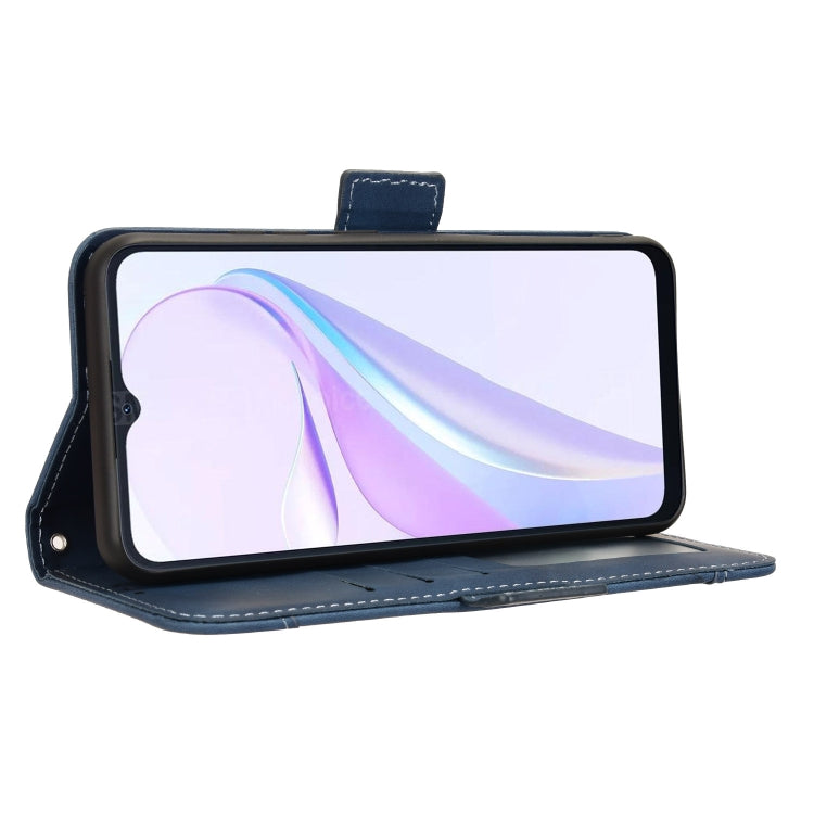 For Blackview Wave 6C Skin Feel Calf Texture Card Slots Leather Phone Case