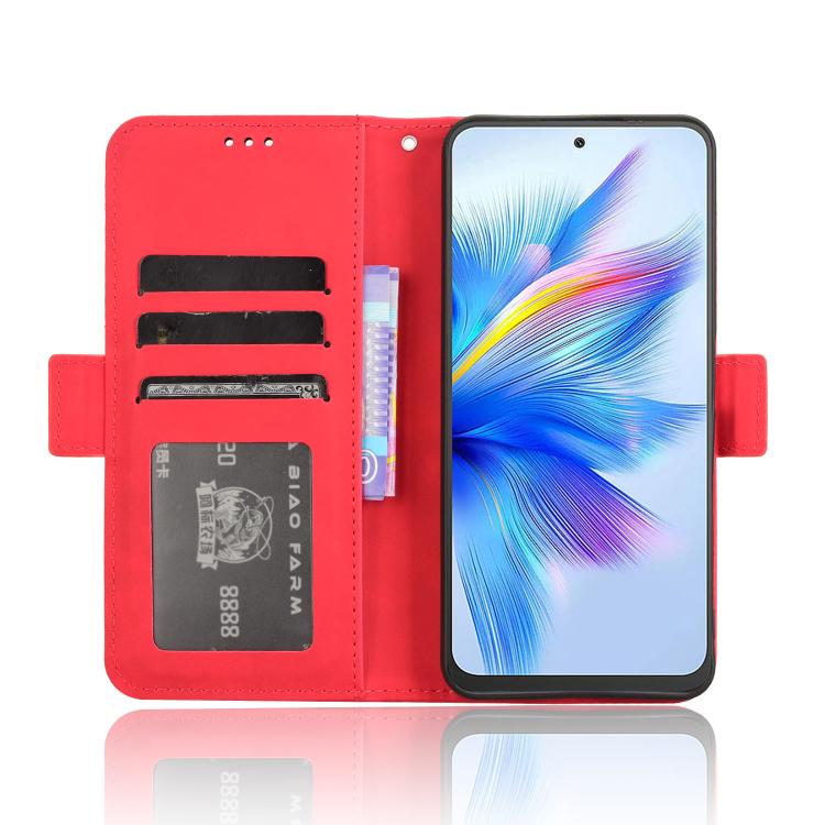 For Blackview Shark 9 Skin Feel Calf Texture Card Slots Leather Phone Case