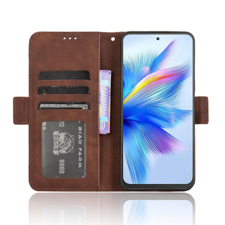 For Blackview Shark 9 Skin Feel Calf Texture Card Slots Leather Phone Case