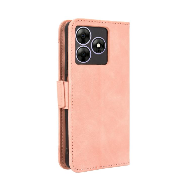 For Blackview Wave 8 / 8C / Oscal Flat 2 Skin Feel Calf Texture Card Slots Leather Phone Case