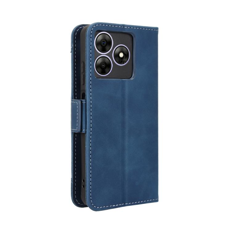For Blackview Wave 8 / 8C / Oscal Flat 2 Skin Feel Calf Texture Card Slots Leather Phone Case