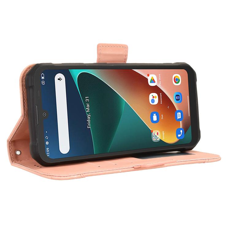 For Blackview BV5300 / BV5300 Pro Skin Feel Calf Texture Card Slots Leather Phone Case