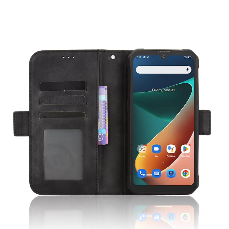 For Blackview BV5300 / BV5300 Pro Skin Feel Calf Texture Card Slots Leather Phone Case