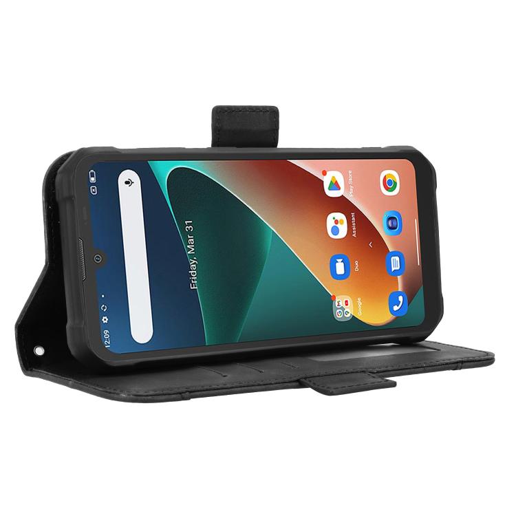 For Blackview BV5300 / BV5300 Pro Skin Feel Calf Texture Card Slots Leather Phone Case