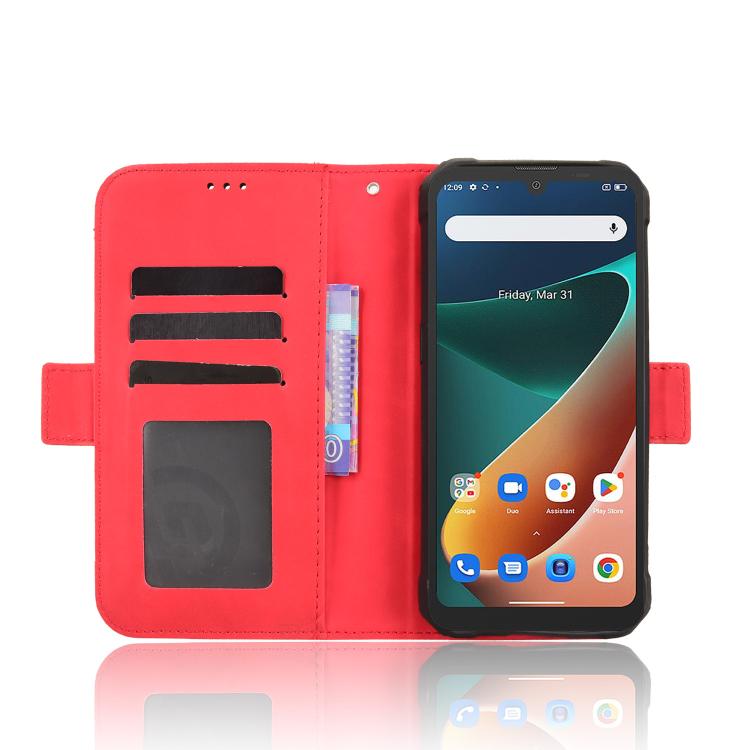 For Blackview BV5300 / BV5300 Pro Skin Feel Calf Texture Card Slots Leather Phone Case