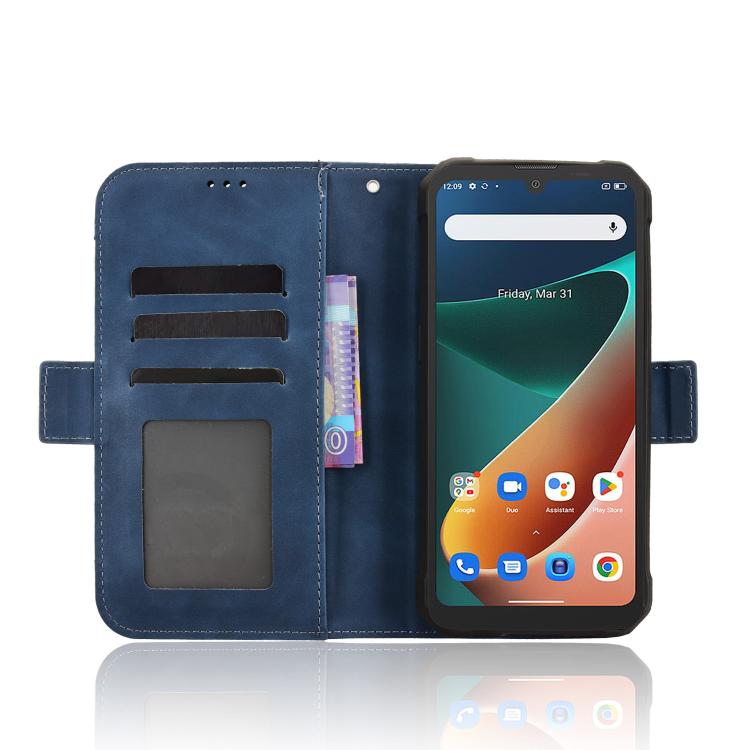 For Blackview BV5300 / BV5300 Pro Skin Feel Calf Texture Card Slots Leather Phone Case
