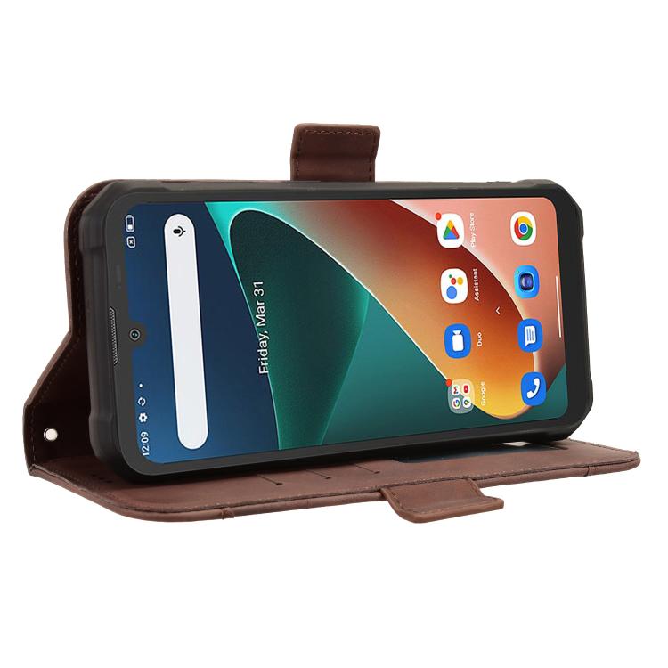 For Blackview BV5300 / BV5300 Pro Skin Feel Calf Texture Card Slots Leather Phone Case