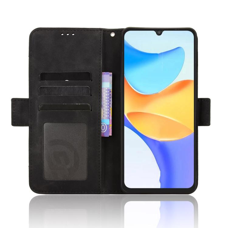 For Blackview SHARK 6 Skin Feel Calf Texture Card Slots Leather Phone Case