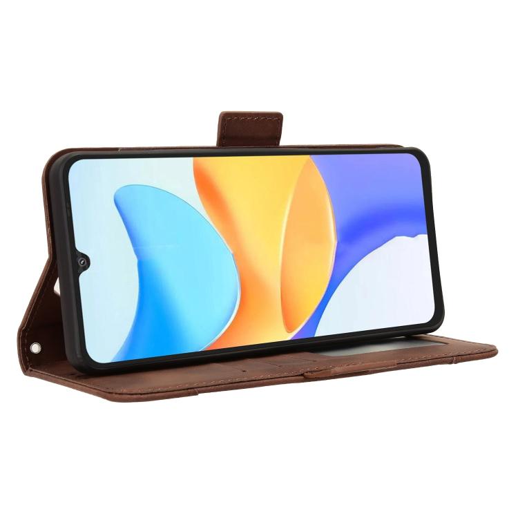 For Blackview SHARK 6 Skin Feel Calf Texture Card Slots Leather Phone Case