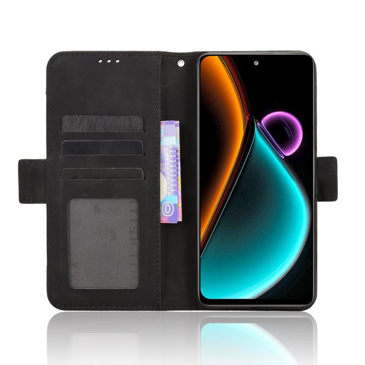For Blackview COLOR 6 Skin Feel Calf Texture Card Slots Leather Phone Case