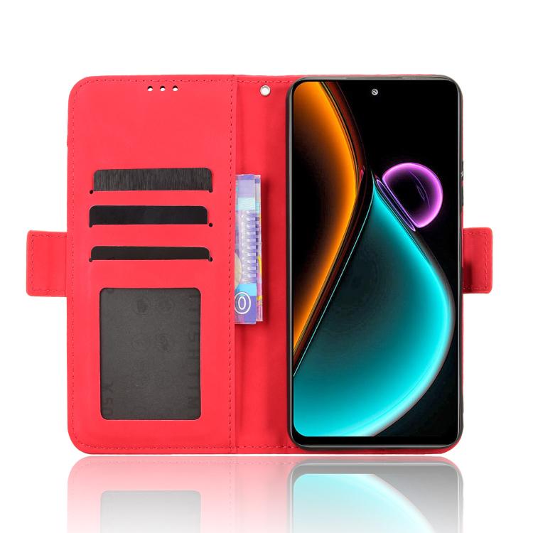 For Blackview COLOR 6 Skin Feel Calf Texture Card Slots Leather Phone Case