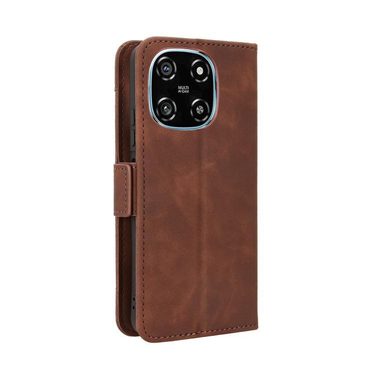 For Blackview COLOR 6 Skin Feel Calf Texture Card Slots Leather Phone Case