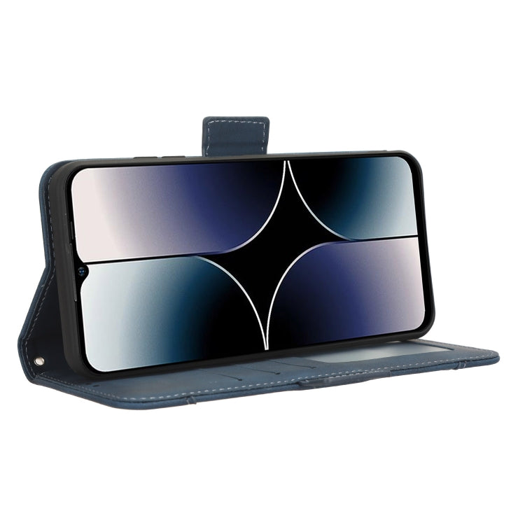 For Ulefone Note 16 Pro Skin Feel Calf Texture Card Slots Leather Phone Case