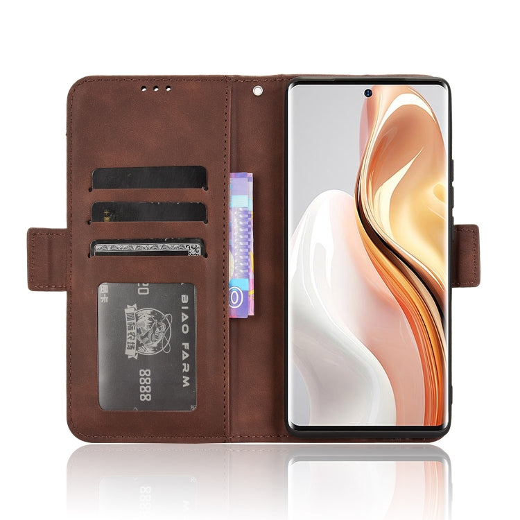 For Ulefone Note 17 Pro Skin Feel Calf Texture Card Slots Leather Phone Case
