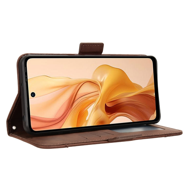 For Ulefone Note 18 Ultra Skin Feel Calf Texture Card Slots Leather Phone Case