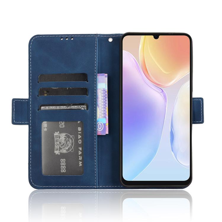 For Ulefone Note 20 Pro Skin Feel Calf Texture Card Slots Leather Phone Case