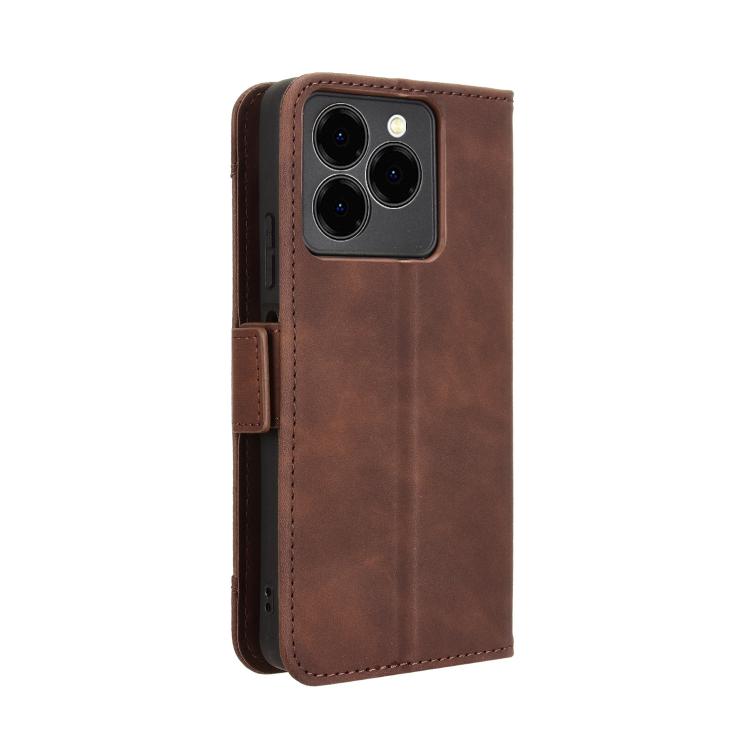 For Ulefone Note 20 Pro Skin Feel Calf Texture Card Slots Leather Phone Case