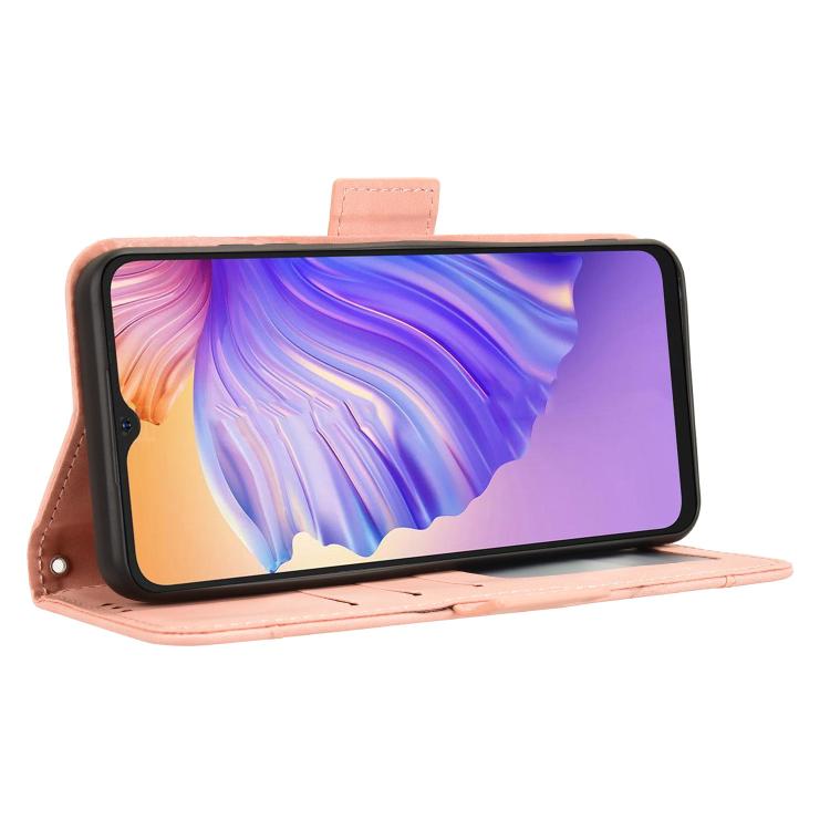 For Ulefone Note 21 Skin Feel Calf Texture Card Slots Leather Phone Case