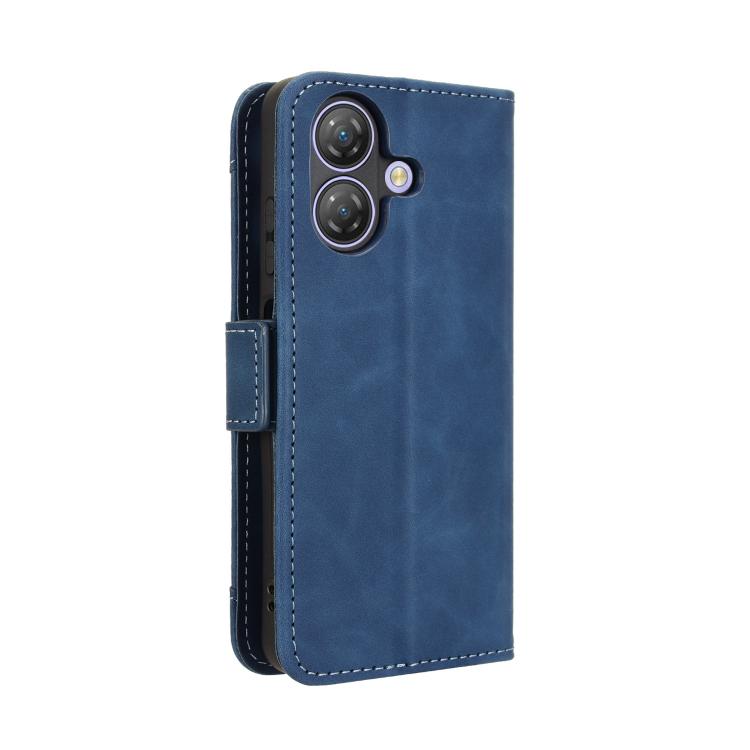 For Ulefone Note 21 Skin Feel Calf Texture Card Slots Leather Phone Case