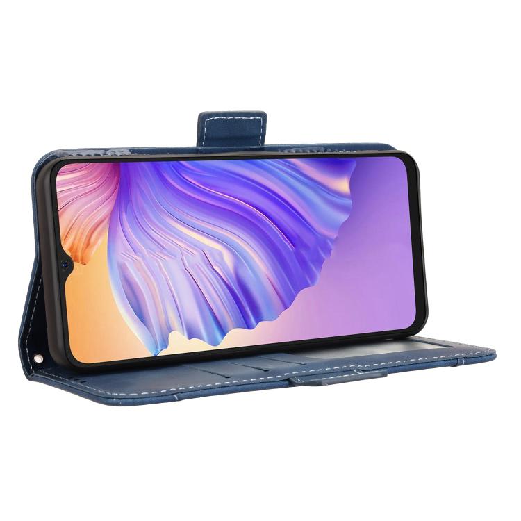 For Ulefone Note 21 Skin Feel Calf Texture Card Slots Leather Phone Case