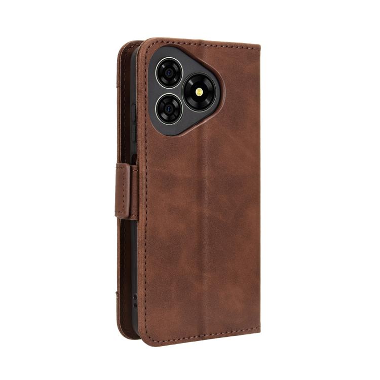For Ulefone Note 19 Skin Feel Calf Texture Card Slots Leather Phone Case