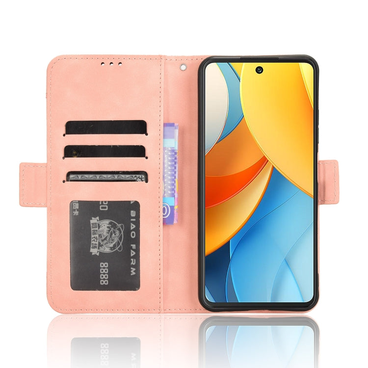 For ZTE Axon 60 Lite / Blade V60 Vita Skin Feel Calf Texture Card Slots Leather Phone Case
