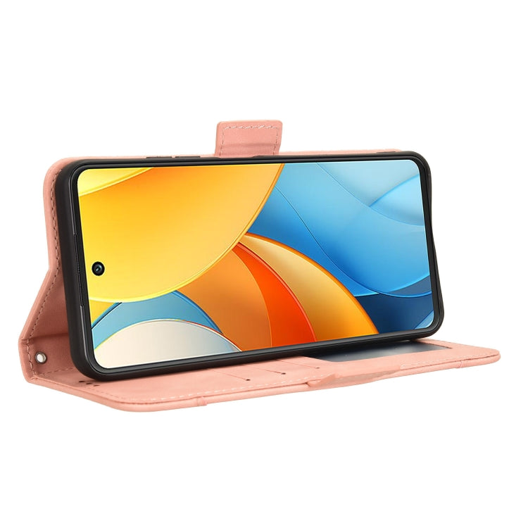 For ZTE Axon 60 Lite / Blade V60 Vita Skin Feel Calf Texture Card Slots Leather Phone Case