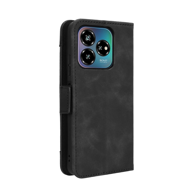 For ZTE Axon 60 Lite / Blade V60 Vita Skin Feel Calf Texture Card Slots Leather Phone Case