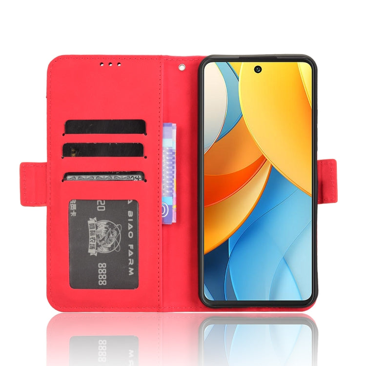 For ZTE Axon 60 Lite / Blade V60 Vita Skin Feel Calf Texture Card Slots Leather Phone Case