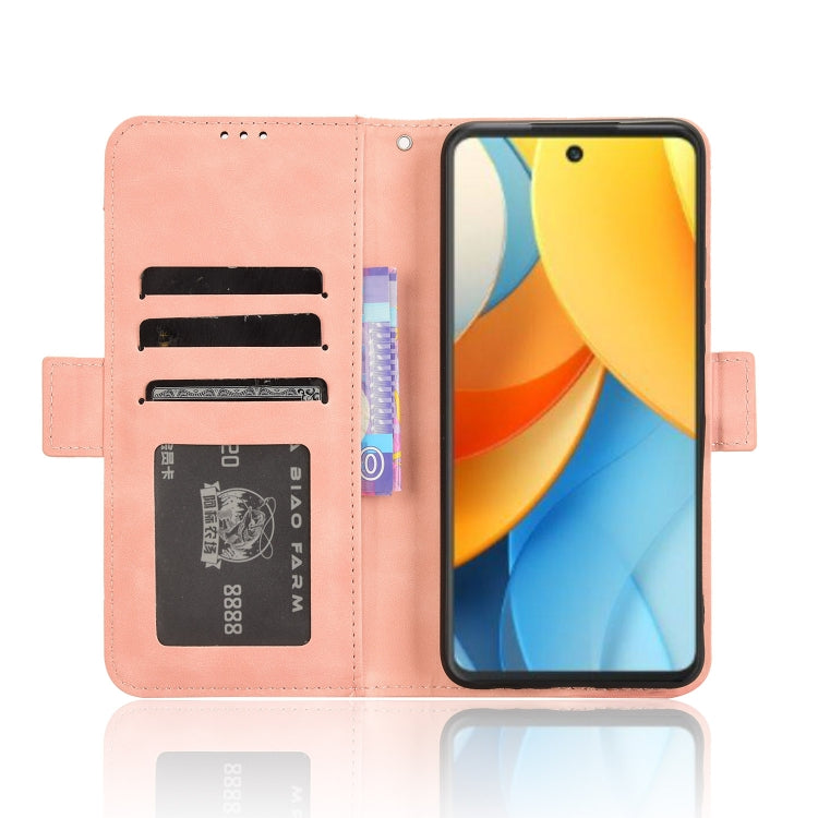 For ZTE Blade V60 Design Skin Feel Calf Texture Card Slots Leather Phone Case
