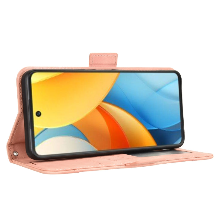 For ZTE Blade V60 Design Skin Feel Calf Texture Card Slots Leather Phone Case