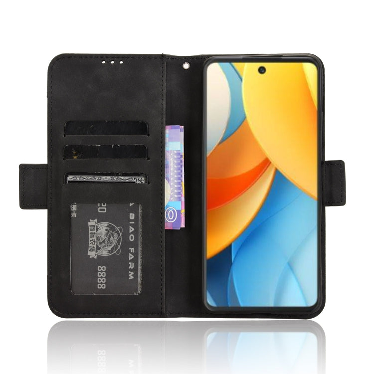 For ZTE Blade V60 Design Skin Feel Calf Texture Card Slots Leather Phone Case