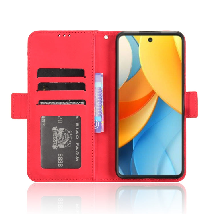 For ZTE Blade V60 Design Skin Feel Calf Texture Card Slots Leather Phone Case