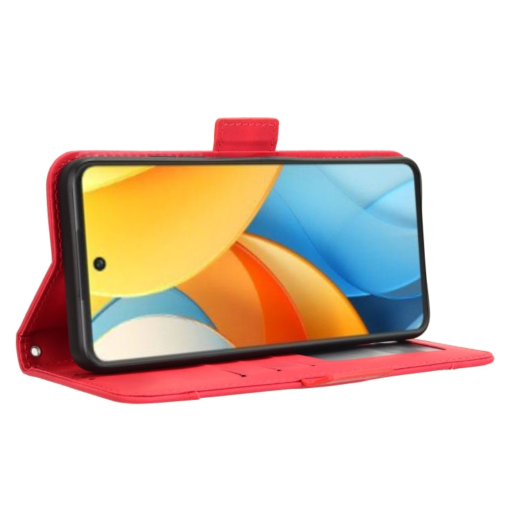 For ZTE Blade V60 Design Skin Feel Calf Texture Card Slots Leather Phone Case