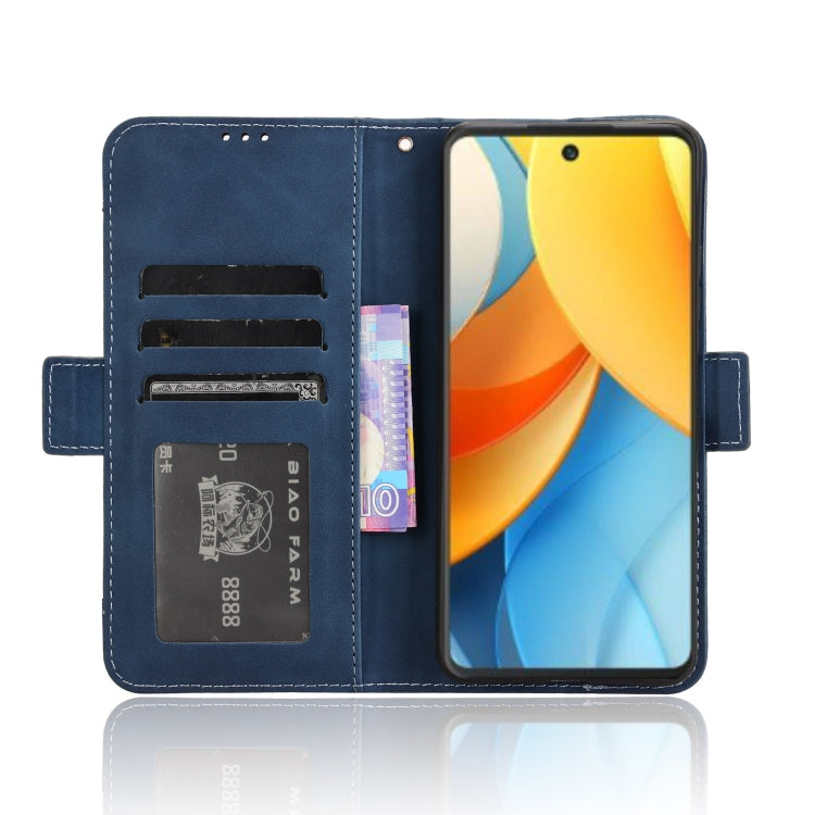 For ZTE Blade V60 Design Skin Feel Calf Texture Card Slots Leather Phone Case