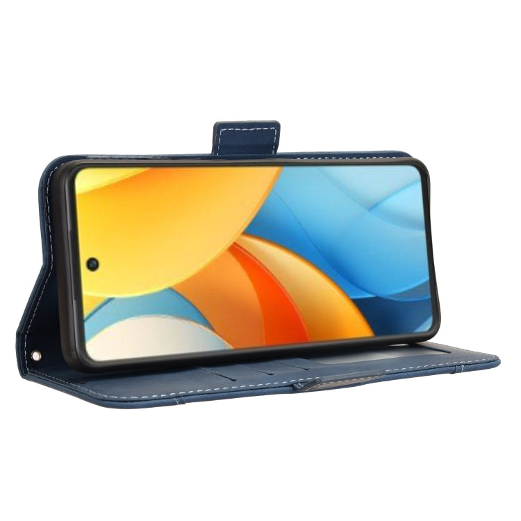 For ZTE Blade V60 Design Skin Feel Calf Texture Card Slots Leather Phone Case