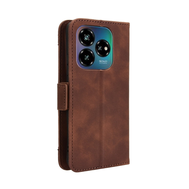 For ZTE Blade V60 Design Skin Feel Calf Texture Card Slots Leather Phone Case