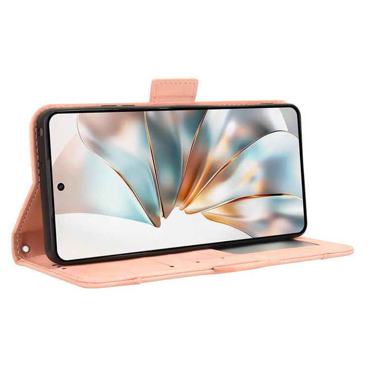 For ZTE nubia Z60S Pro Skin Feel Calf Texture Card Slots Leather Phone Case