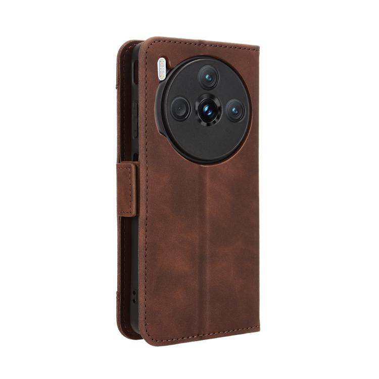For ZTE nubia Z60S Pro Skin Feel Calf Texture Card Slots Leather Phone Case