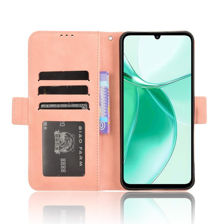For ZTE Blade A35 Skin Feel Calf Texture Card Slots Leather Phone Case