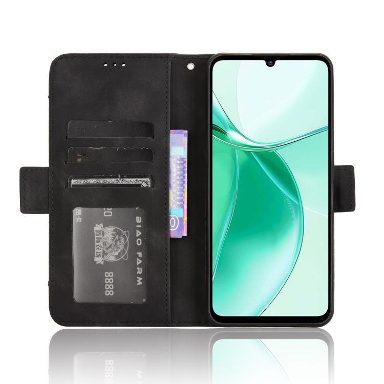 For ZTE Blade A35 Skin Feel Calf Texture Card Slots Leather Phone Case