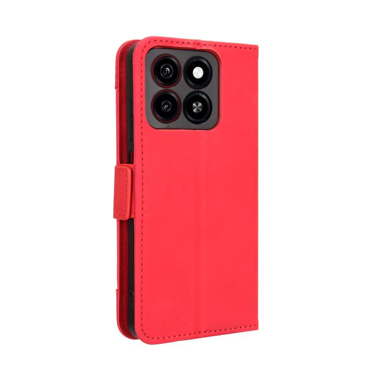 For ZTE Blade A35 Skin Feel Calf Texture Card Slots Leather Phone Case