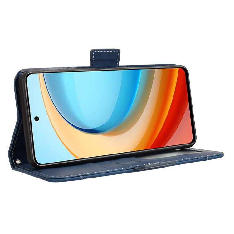For ZTE Blade A75 5G Skin Feel Calf Texture Card Slots Leather Phone Case