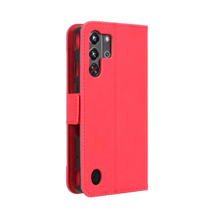For ZTE nubia Red Magic 10 Pro / 10 Pro+ Skin Feel Calf Texture Card Slots Leather Phone Case