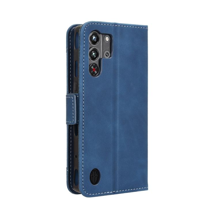 For ZTE nubia Red Magic 10 Pro / 10 Pro+ Skin Feel Calf Texture Card Slots Leather Phone Case