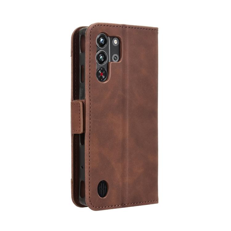 For ZTE nubia Red Magic 10 Pro / 10 Pro+ Skin Feel Calf Texture Card Slots Leather Phone Case