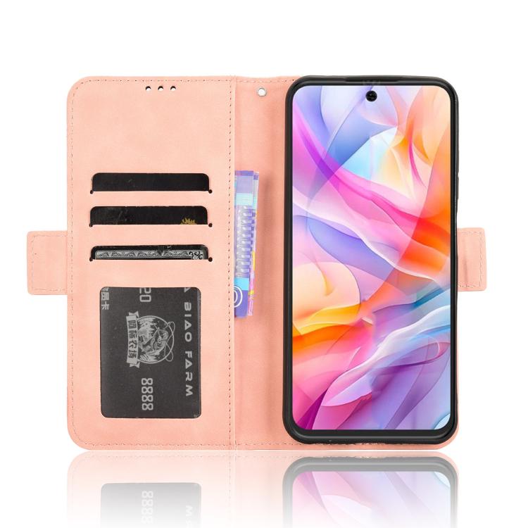 For ZTE Blade V70 Design 4G Skin Feel Calf Texture Card Slots Leather Phone Case