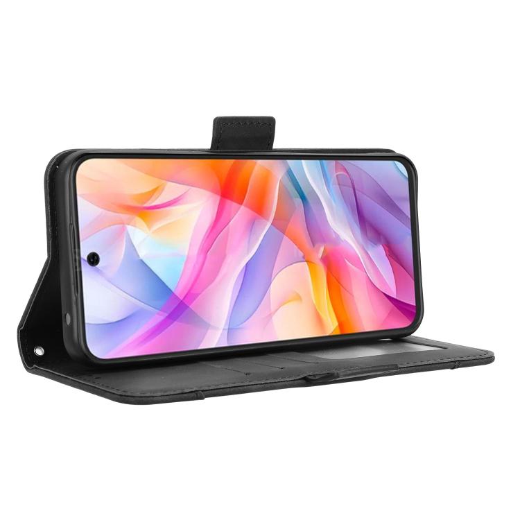 For ZTE Blade V70 Design 4G Skin Feel Calf Texture Card Slots Leather Phone Case